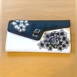 Loungefly floral Darth Vader wallet